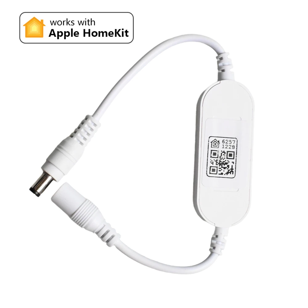 apple homekit smart led controller suporte siri controle de voz dimmer cob single color dc 12v 24v 5050 2835 01