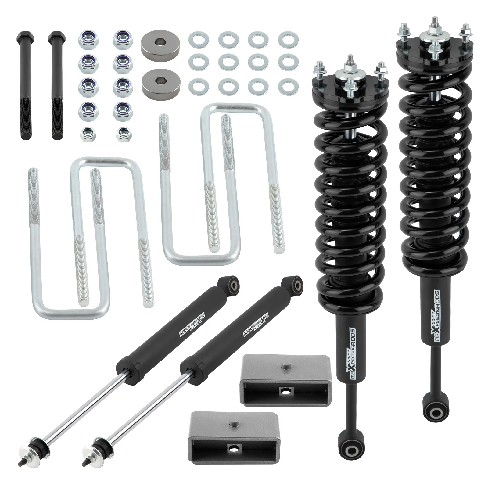 

3-дюймовый подъемный комплект с амортизаторами и амортизаторами для Toyota Tacoma 4WD 2005-22