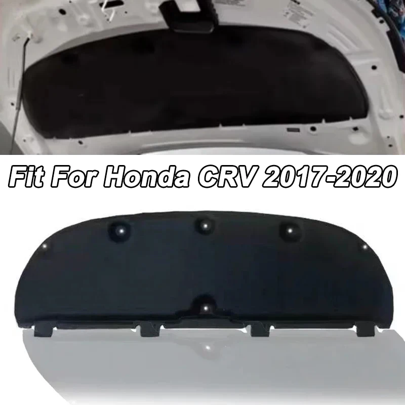 

Звукоизоляционный хлопковый передний капот двигателя автомобиля, звукоизоляционная накладка, подходит для Honda CRV 2017-2020, сменный теплоизоляционный коврик для авто двигателя