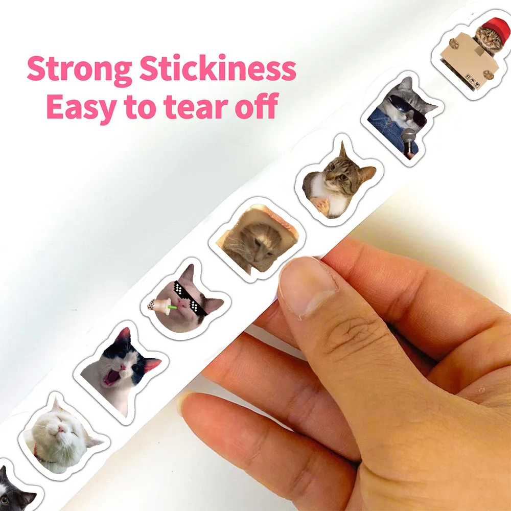 500pcs Cartoon Meme Cat Stickers For School Reward Stickers Classroom Decoration Encouragement Sticker For Student Teacher