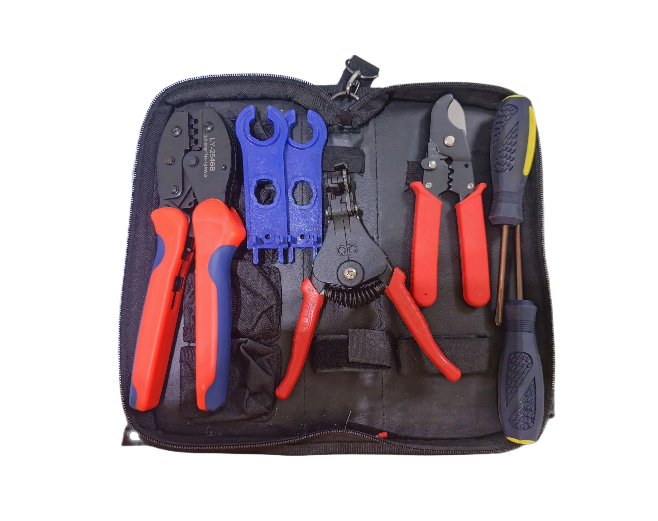 Solar PV Tool Kits Solar Tools Bag Spanner Stripper Crimping Solar Panel Mounting Tool