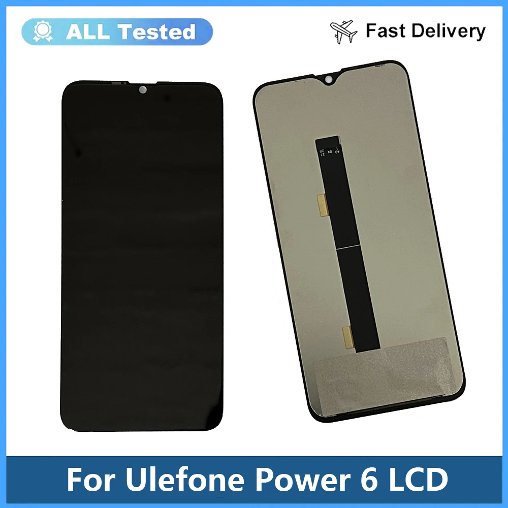 NEW Original For Ulefone Power 6 LCD Display + Touch Screen Replacement For Power 6 lcd Full Screen Dispaly