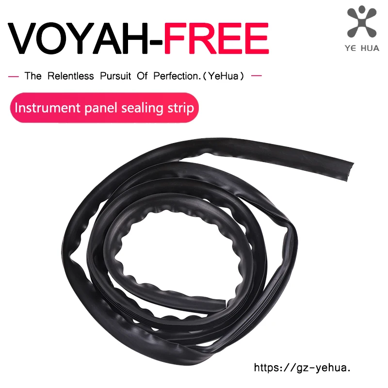 

Voyah Free 2021-2024 Instrument Panel Sealing Strip Modification Central Control Windshield Sound Insulation Rubber Strip