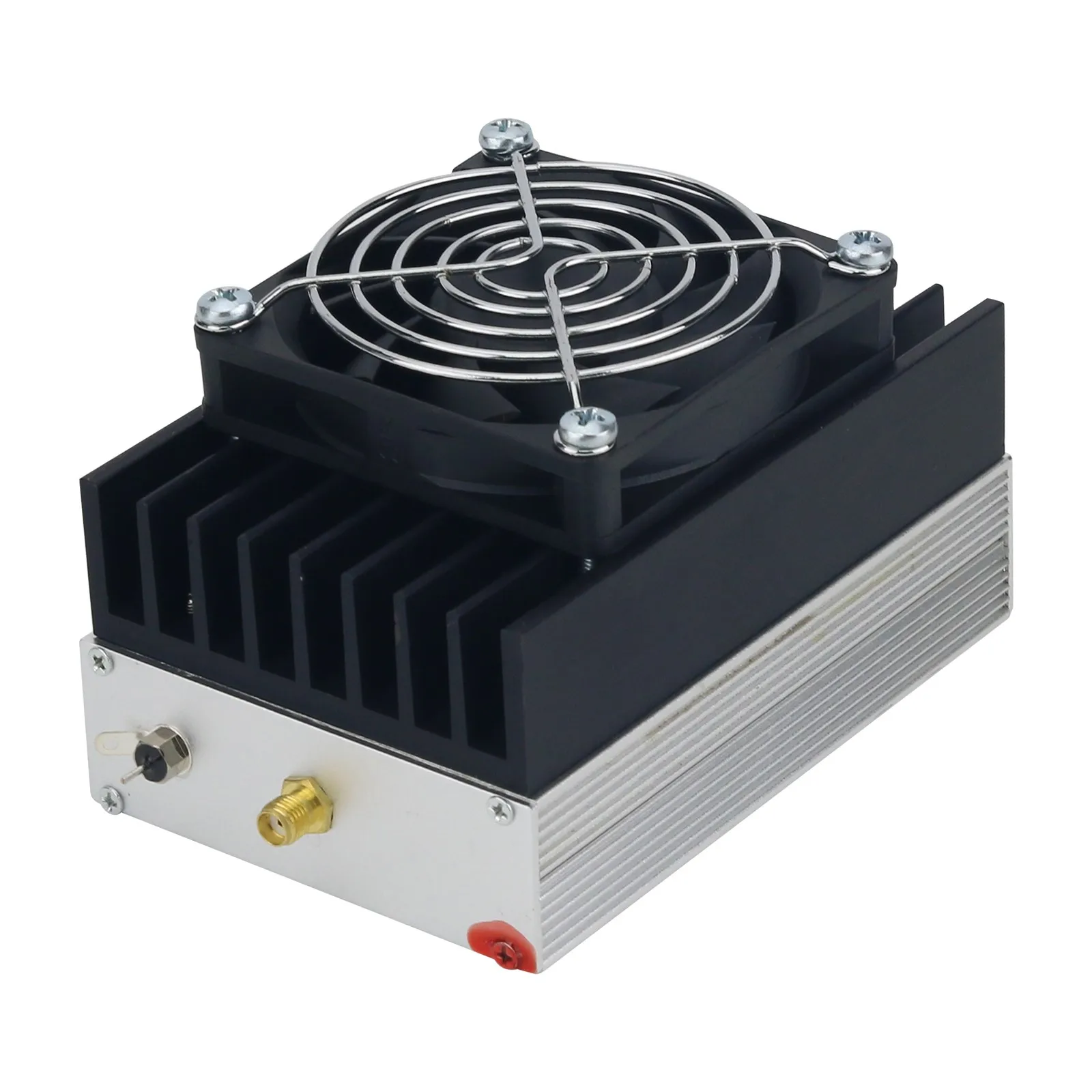 200KHz-10MHz 30W Broadband RF Power Amplifier Long Wave Medium Wave Shortwave Amp Input 15dBm 28V