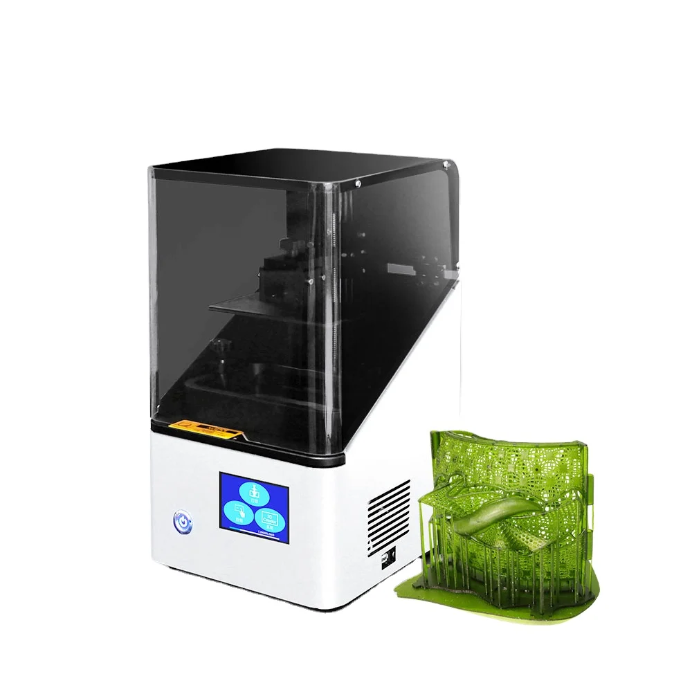 Desktop Portable Automatic New High Resolution Resin 3D Printer with Auto Leveling USB
