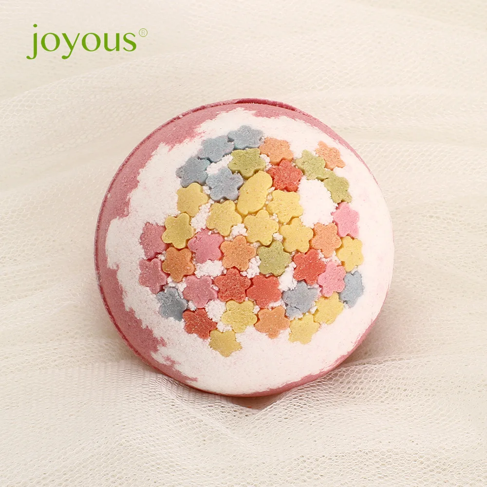 Joyous Heart of the Sea of Flowers bath bomb Bubble ball, bubble bath, complimentary bath bag