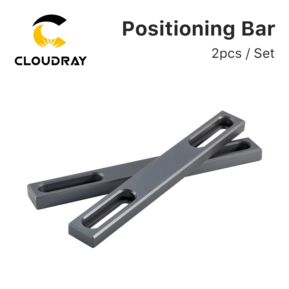 

Cloudray Worktable Positioning Bar 2pcs 150*19*9 + 4pcs Positioning Screw for DIY Fiber & Co2 Marking Engraving Machine