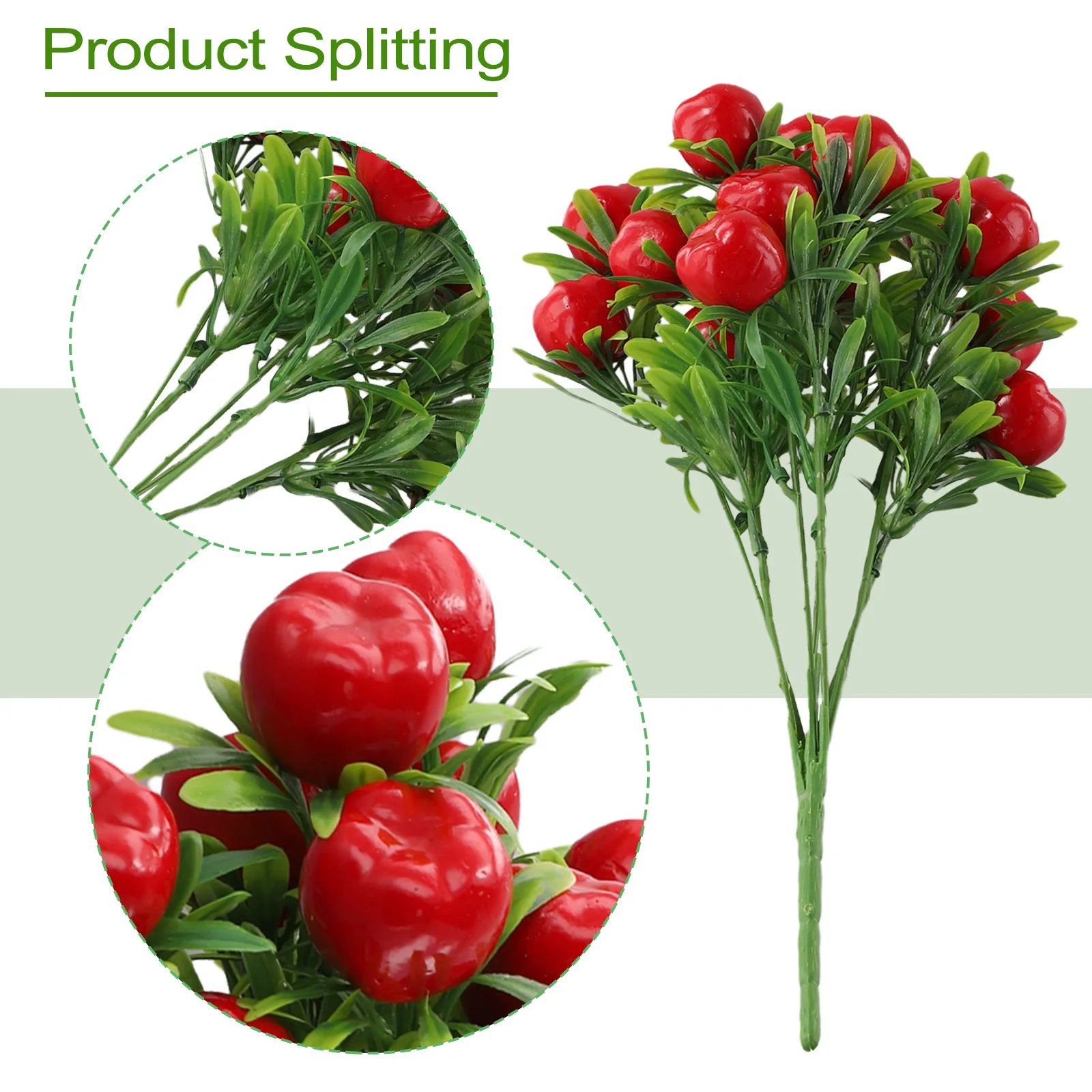 Artificial Orange Fortune Fruit Spray For Interior Decoration Suitable For Living Room Office And Special Events