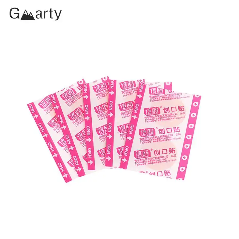 100pcs/box Round Wound Plaster Band Aid Vaccinum Syringe Injection Orifice Hole Patch Waterproof Adhesive Bandages