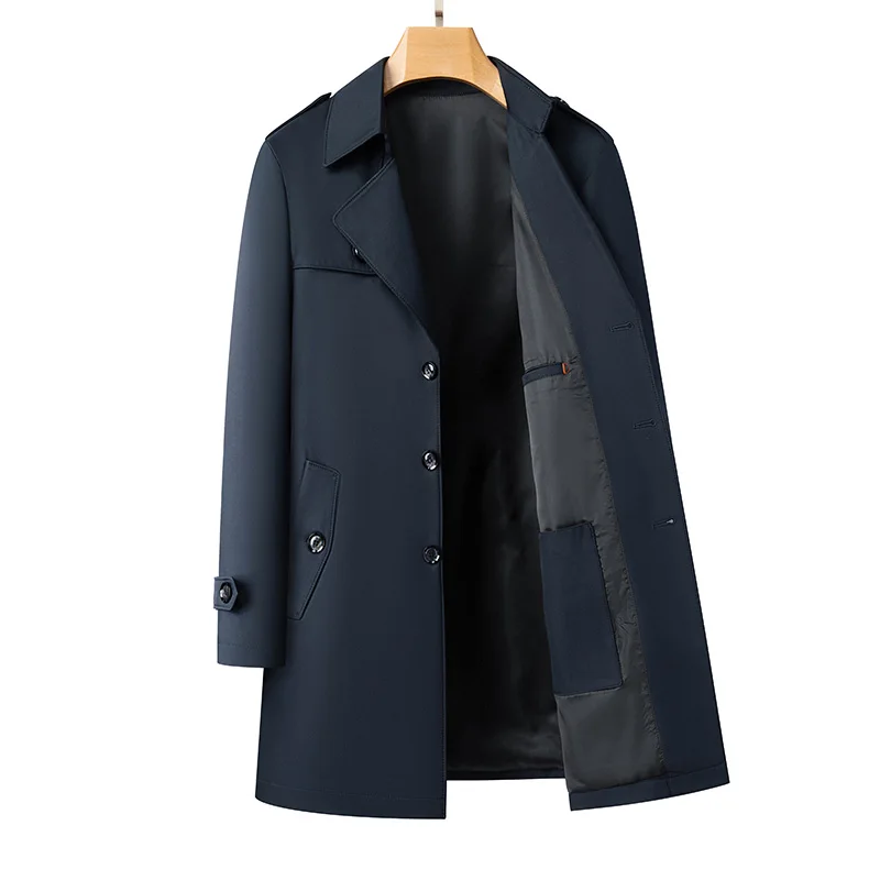 

Multiple Sizes To Choose From Men's Mid Strength Business Casual Windbreaker Fashionable, High-quality Comfortable Windbreakers