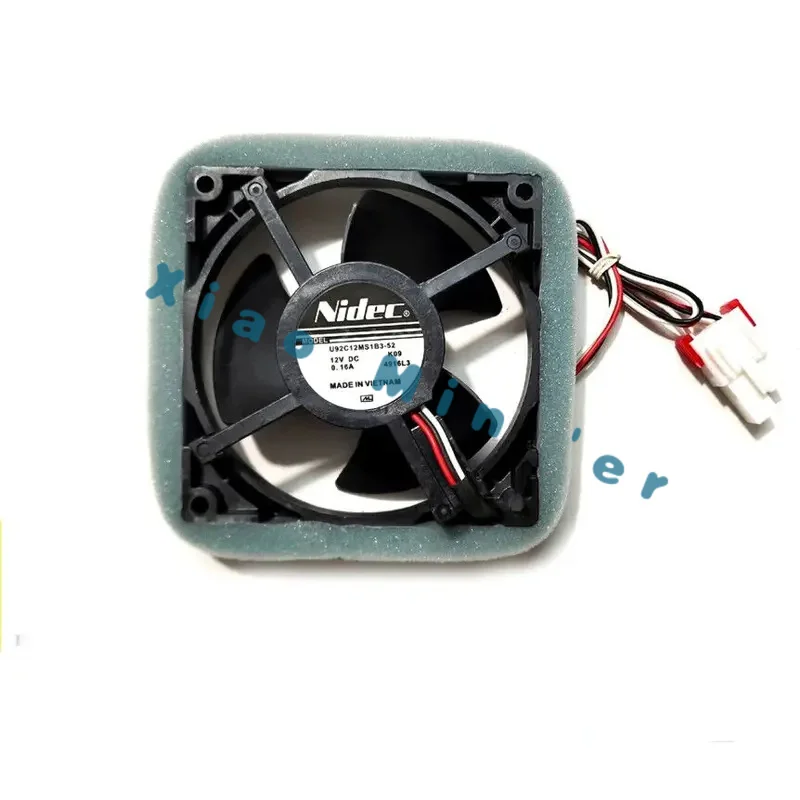 Cooling fan U92C12MS1B3-52 for Samsung Refrigerator Nidec DA81-06013A 12V 0.16A