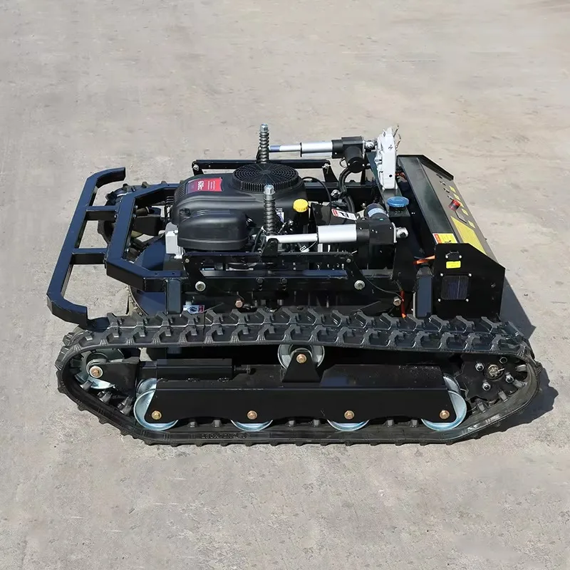 High Quality 800 Cut zero Turn Automatic Self Propelled Slope Remote Control Crawler Lawn Mower