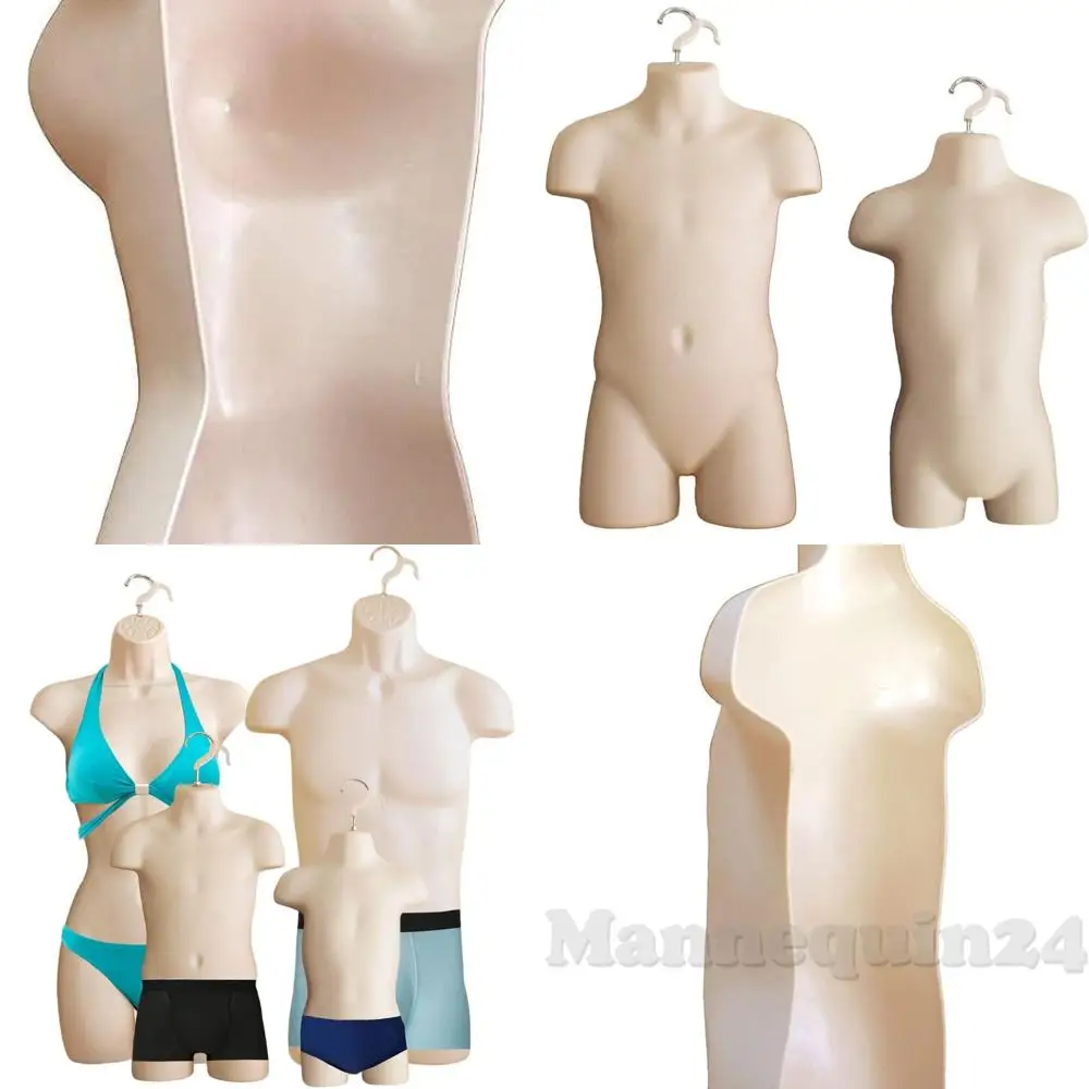 

Набор подвесных манекенов для демонстрации футболок, поделок — размеры унисекс, для детей и малышей