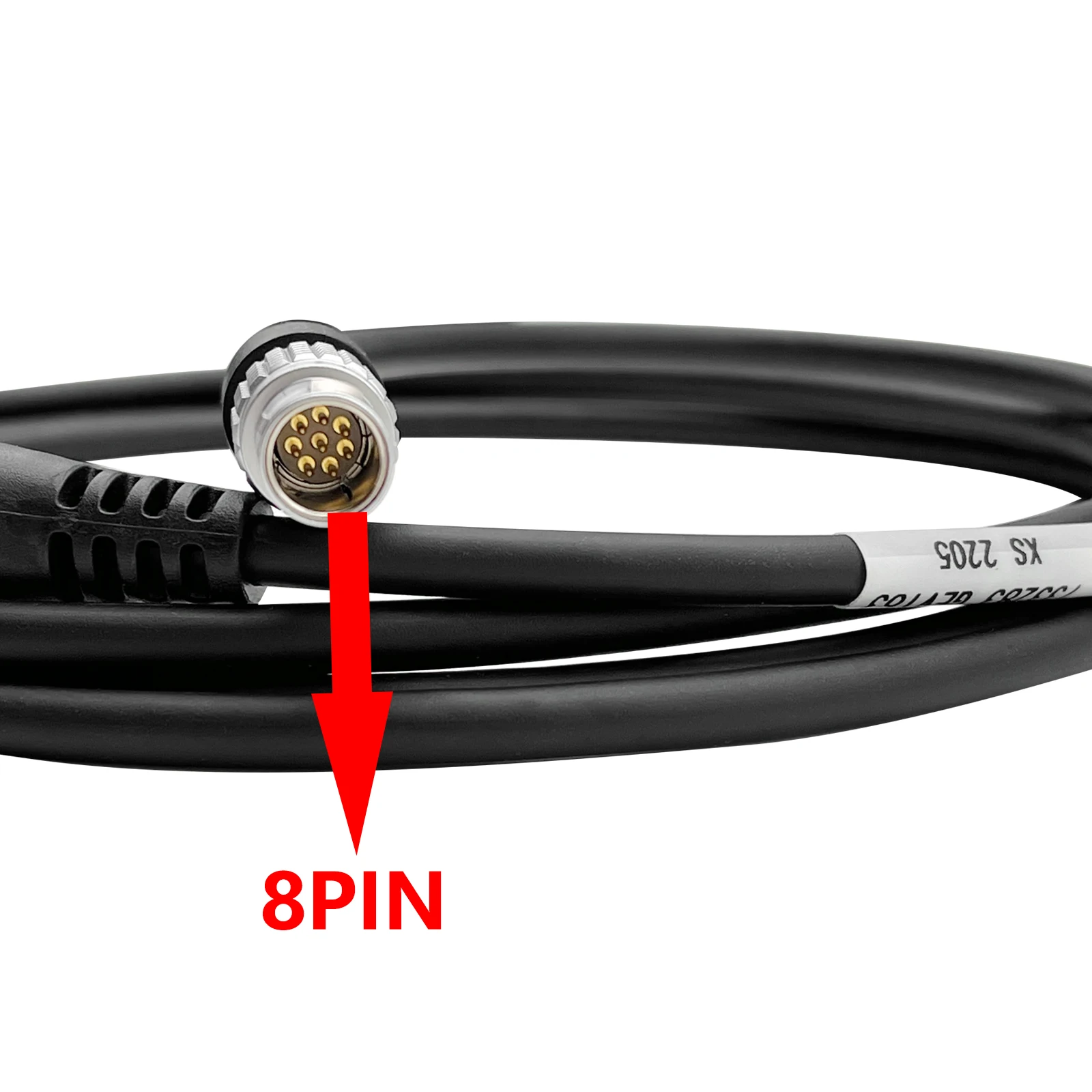 Cabo de 1.8m para Leica Que Examina a Linha Rx1210 de Gps a Grx1200 1b 8pin Mais Lemo 1b 8pin Gev163 733283
