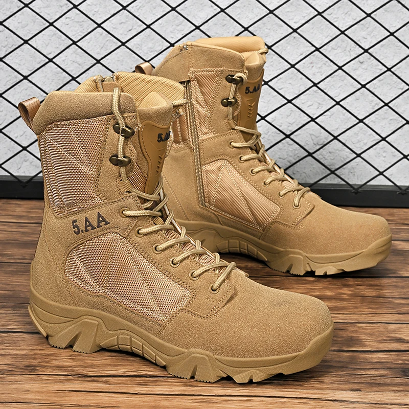 Anti Slip Trail Running Sneakers - Men's Tactical Boots High Quality Men