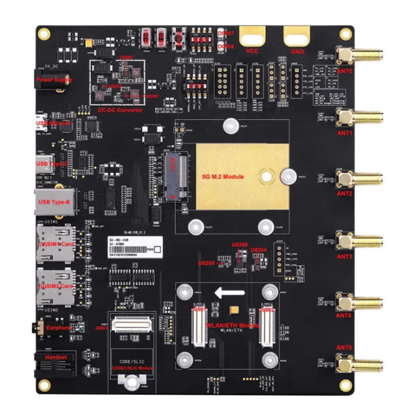 1PCS/lot 5GEVBKIT 5G module development board kit for 5G module testing