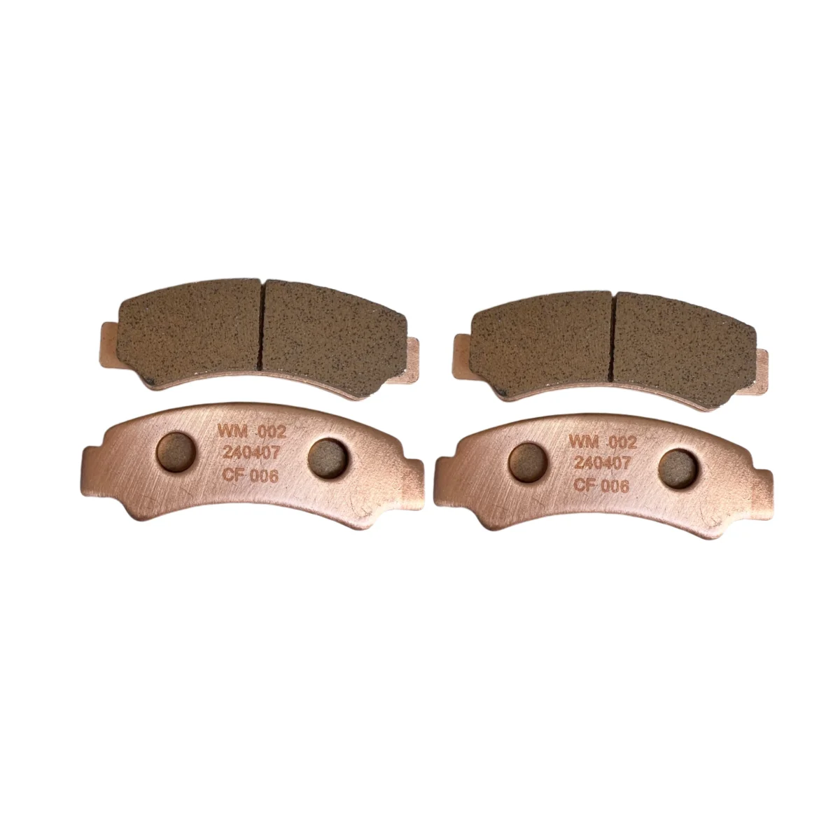 2 Pairs Front Sintered Brake Pads 7020-0810B0 For CF 450CC 520CC 625CC 800CC 1000CC ATV UTV