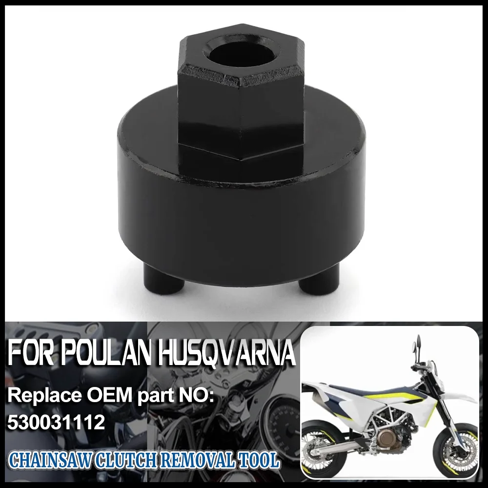 

530031112 Chain Saw Clutch Removal Tool for Craftsman Husqvarna Poulan 2200 2400 2600 2750 2775 2900 3050 PP295 PP4620
