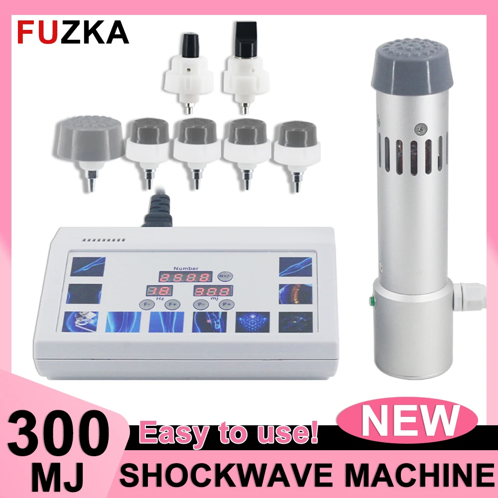 300MJ Shockwave Therapy Machine For ED Treatment Joint Pain Reduce Body Relax Massage New Professional Shock Wave Equipment