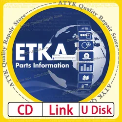2025 hot ETKA 8.3 Win link Autoreparatiesoftware Autogereedschap voor A-udi V-W Groepsvoertuigen Elektronische onderdelen Catalogus automatische databasis
