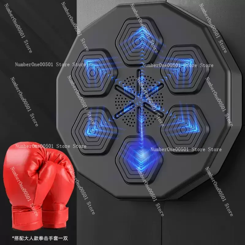 Boxing Training Smart Music Wall Target Pad Light Up Smart Music Boxing Machine for Adult and Children Personal Interaction