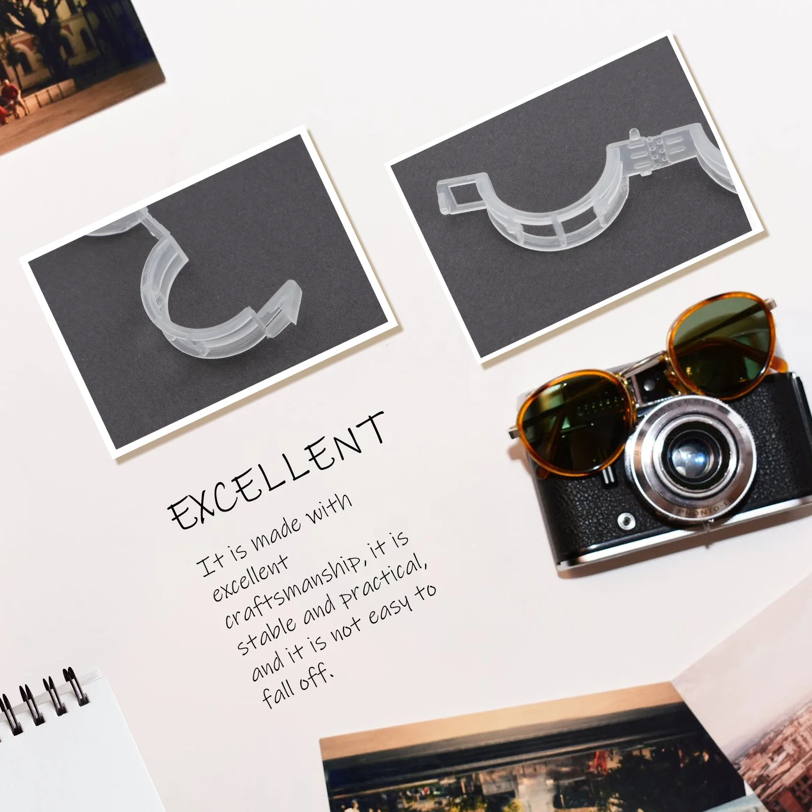 

200Pcs Plant Vine Clips Strong Durable Gardening Tool Support Clamp for Stems Vines Plant Vine Clips Flower Support Clamp