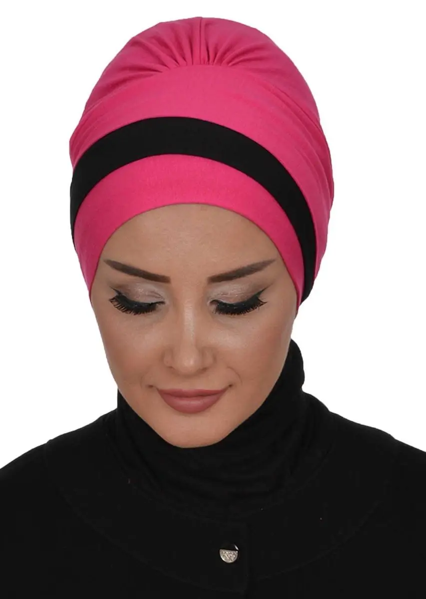 Doppel farbe gekämmte Knochen fuchsia