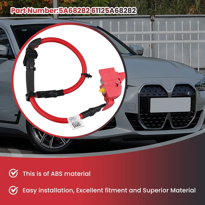 

61125A68282 Positive Battery Fuse Cable For BMW I4 G26 2021-2023 Car Accsesories Battery Connector Fuse Cable 5A68282