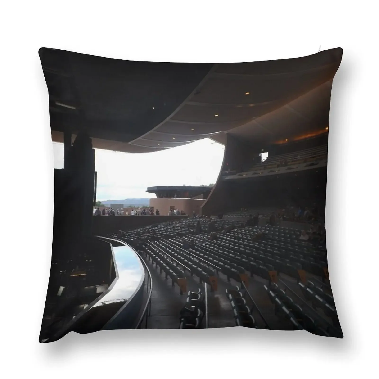 Open-Air Theater, Santa Fe Opera, Santa Fe, New Mexico Throw Pillow autumn decoration pillow