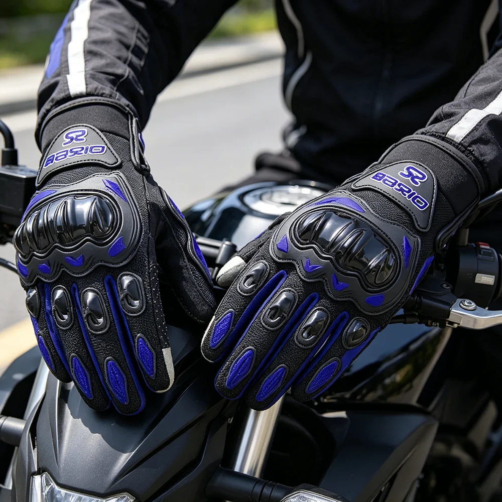 

Women's Motorcycle Motocross Racing Protective Gloves Summer Men Women Touch Accessories Breathable Mesh Dirt Biker Riding Glove