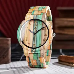 BOBO BIRD Wooden Couple Quartz Watches For Men Fashion Ladies Wristwatch relogio feminino Gift Vintage Timepieces  Customized