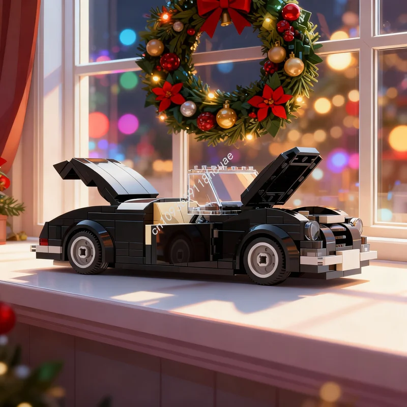 

223pcs MOC Creator Expert Isotta Fraschini Tipo Monterosa Model Building Blocks Toy Construction Christmas Gifts Creative Idea