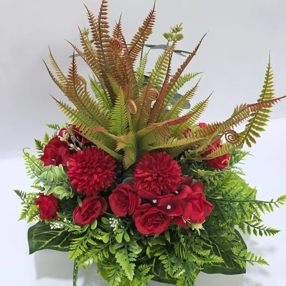 

Artificial Flower Hydrangea Magnolia Potted Plant Wedding Decoration Fake Flower Home Decoration