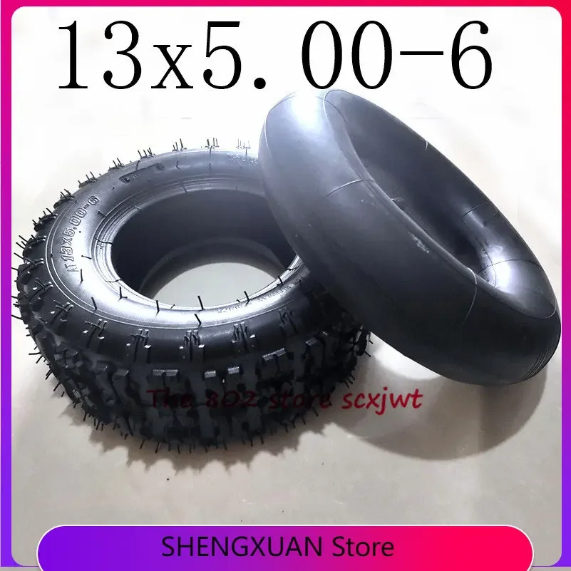 GOOD QUALITY 13x5.00-6 Tyre Inner and Outer Tires 13*5.00-6  Karting Electric Scooter Agricultural Snow Sweeper Golf Parts