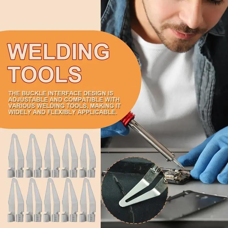 

Welding Replacement Tips Metal Welding Head For Repair Replacement Accessories Sturdy Soldering Equipment Parts For Home Studio