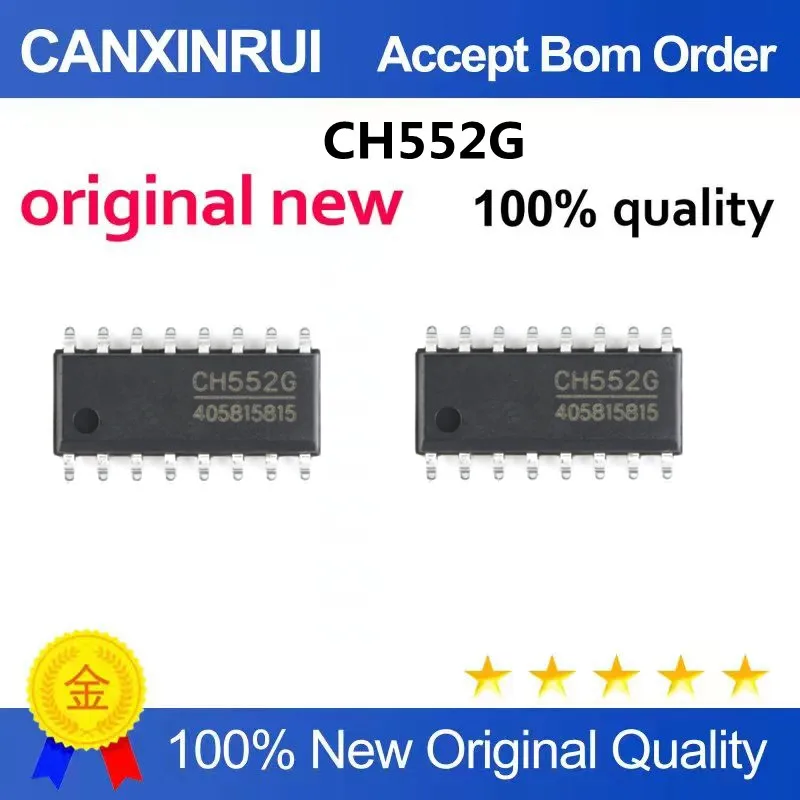 CH552 CH552G SOP16 foot patch 8-bit enhanced USB single-chip microcomputer chip/to serial port chip