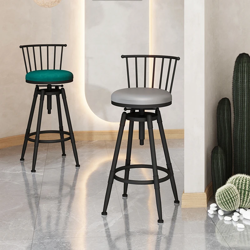 

Black Metal Bar Chairs Relaxing Bedroom Minimalist Aluminum Outdoor Design Bar Chairs Modern Restaurant Sillas Trendy Furniture