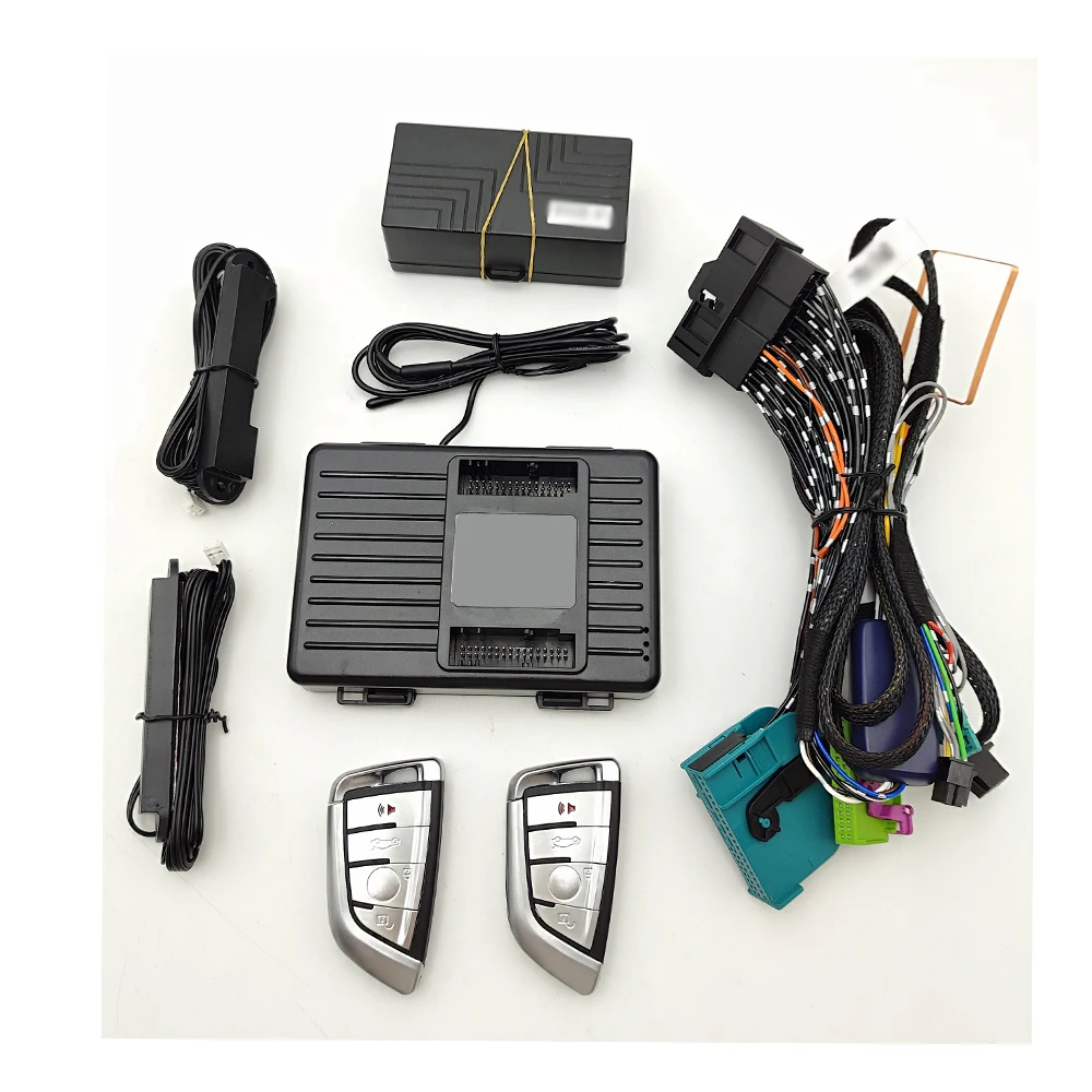 

For BMW X1 E84 X5 E70 X6 E71 Car Add Push Start Stop Module Engine Remote Starter Keyless Entry System Plug and Play Type