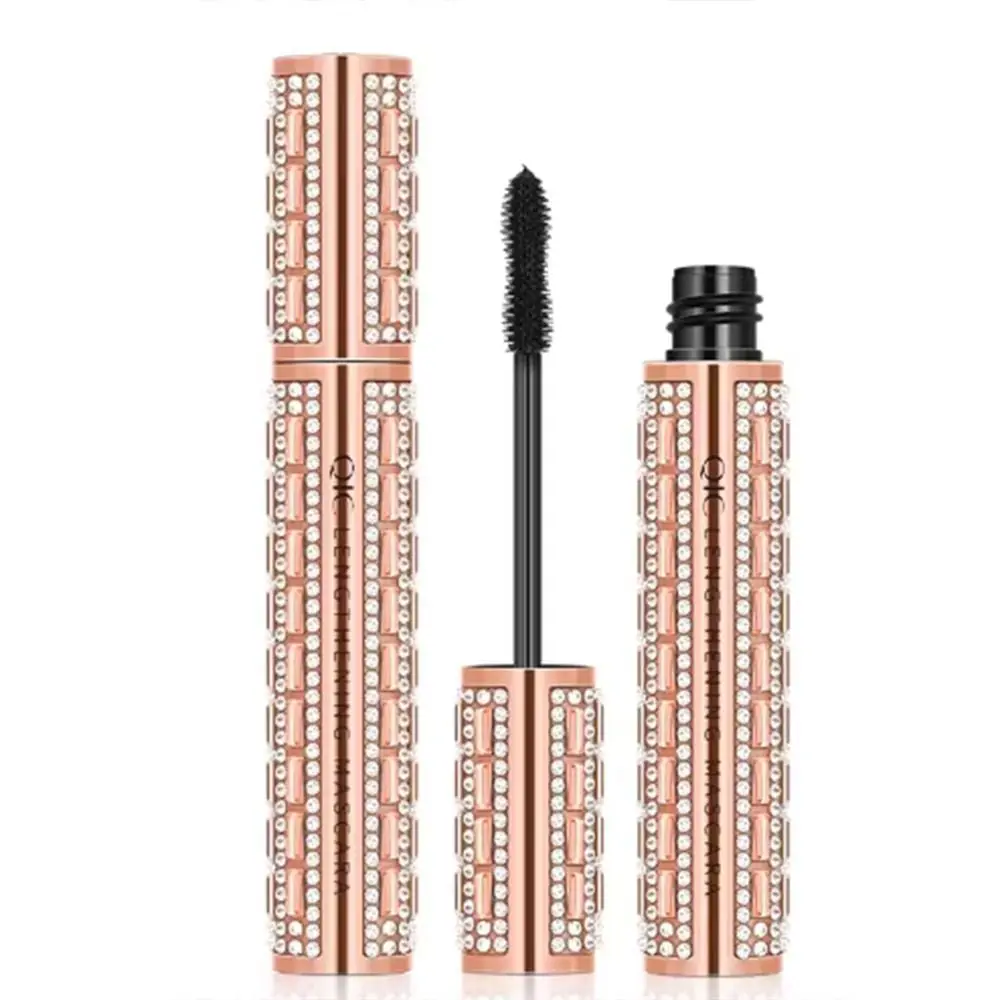 

Peanut Silicone Brush Black Mascara Eyelashes Lengthening Thick Mascara Setting Cream Curling Long-lasting 4D Mascara Cosmetics