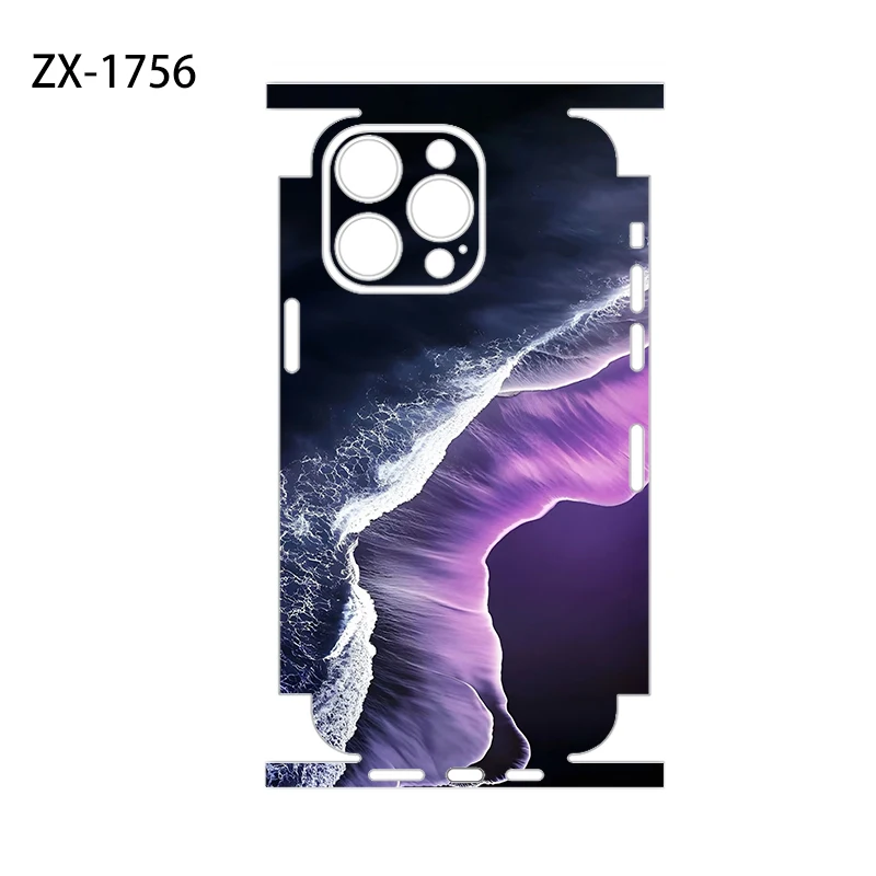 جلد جديد لهاتف iPhone17 16 Pro Max ملصق 15 Pro 14 Plus فيلم خلفي 13 12 ملصق حماية صغير ملفوف حامي شخصي
