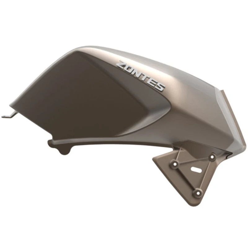 

Motorcycle Shell Plating Bright Gray Titanium Left and Right Fuel Tank Cover Decorative Cover for Zontes Ghost Zt250-s/r