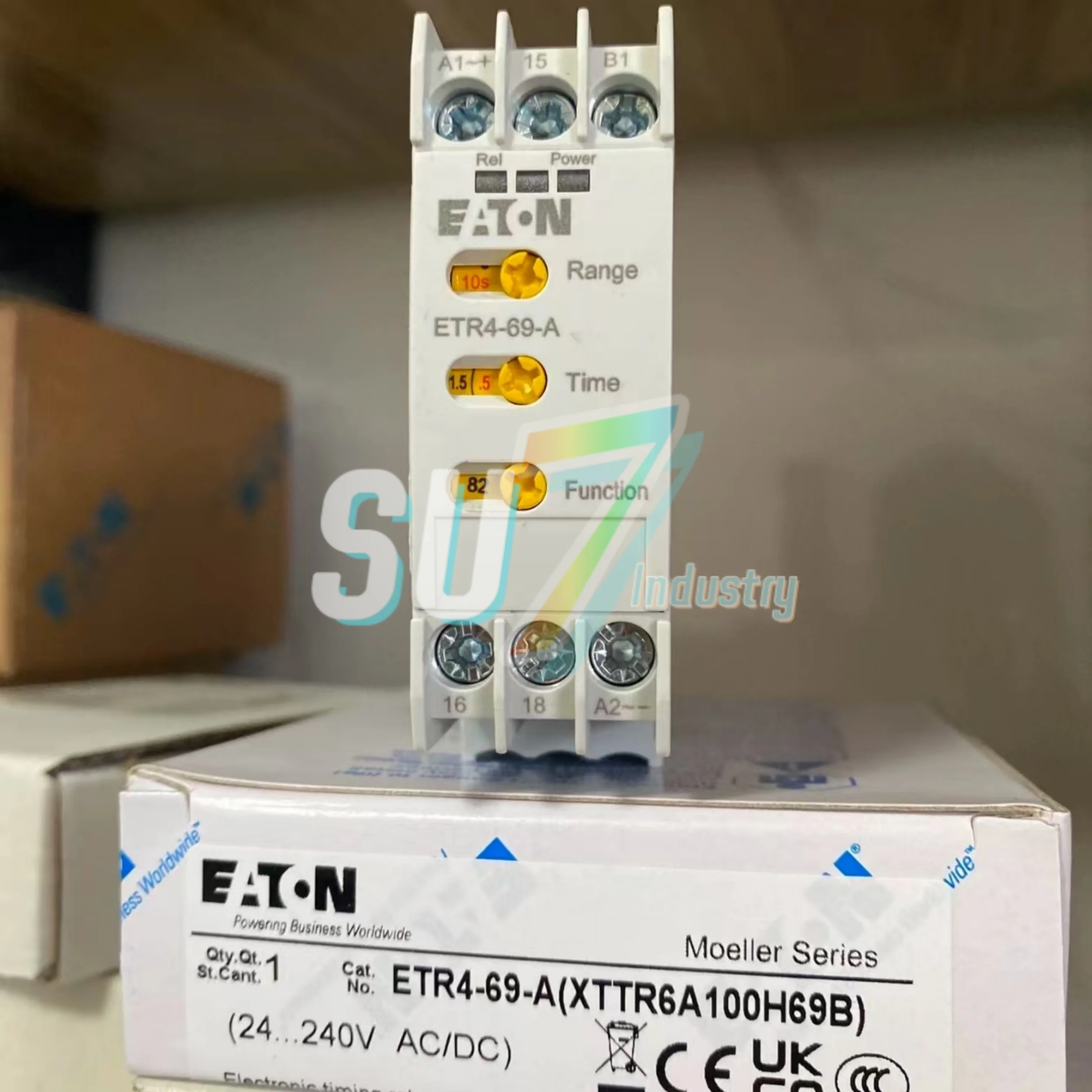 

Реле времени ETR4-69-A(XTTR6A100H69B) Новый оригинал