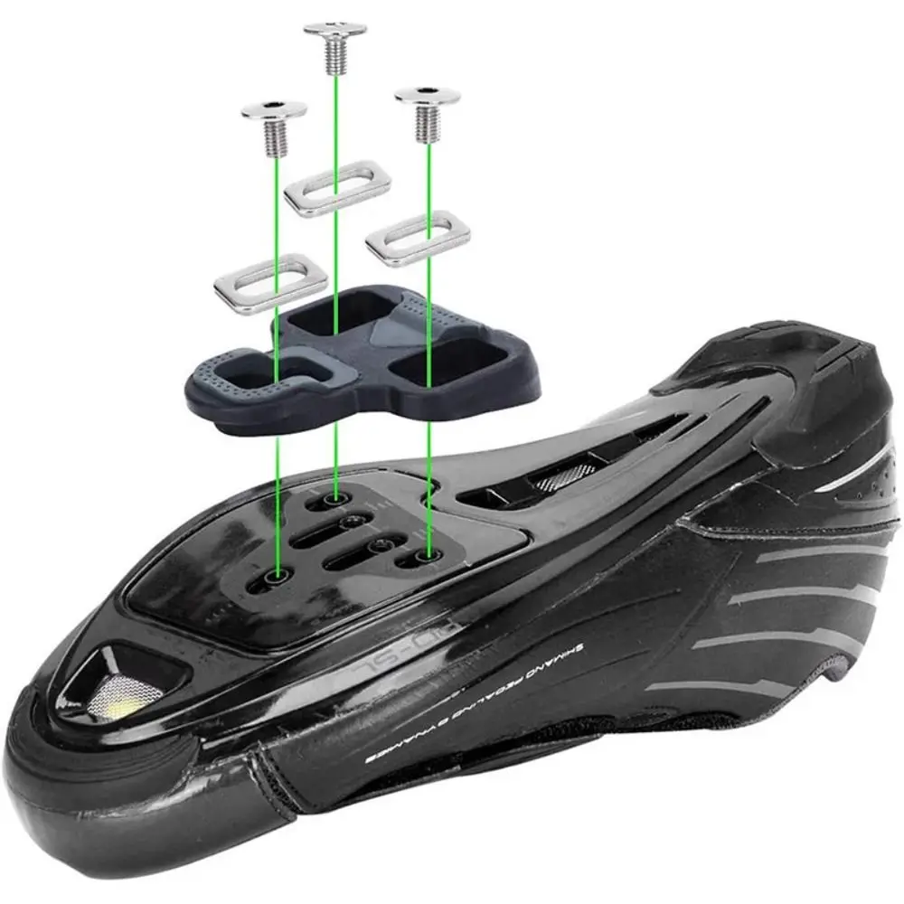 

4,5 градуса, набор шипов для шоссейного велосипеда, противоскользящие прочные шипы для шоссейного велосипеда, аксессуары для велоспорта, пластиковые шипы для педалей