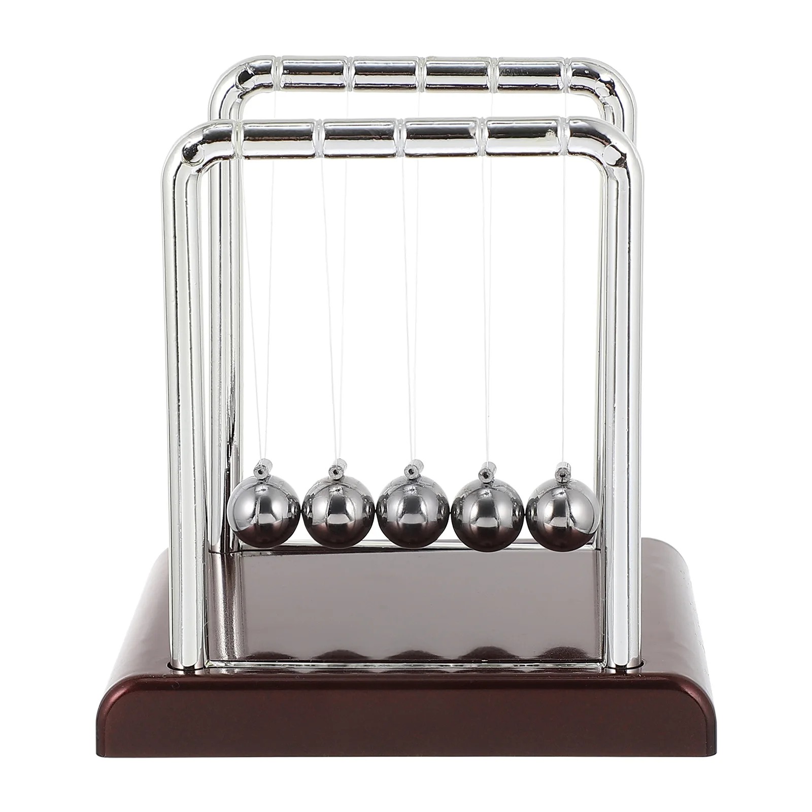 

Newton'S Cradle Pendulum Balls Metal Plastic Durable Desk Decor For Office Home Education Decompression Physics Experiment