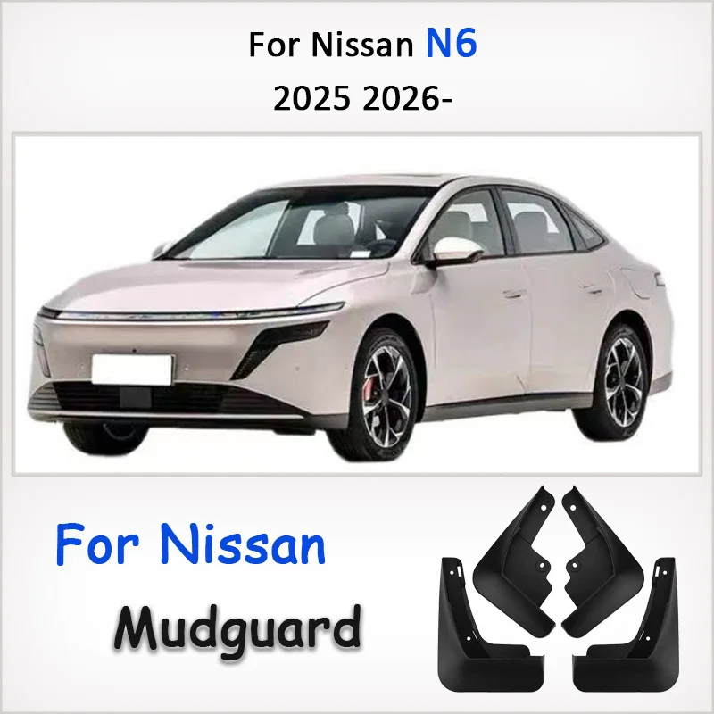

Mudguards For Nissan N6 2026 Car Front Rear Wheel Protector Mudflaps Splash Guards Fender Accessories Auto Parts Kit