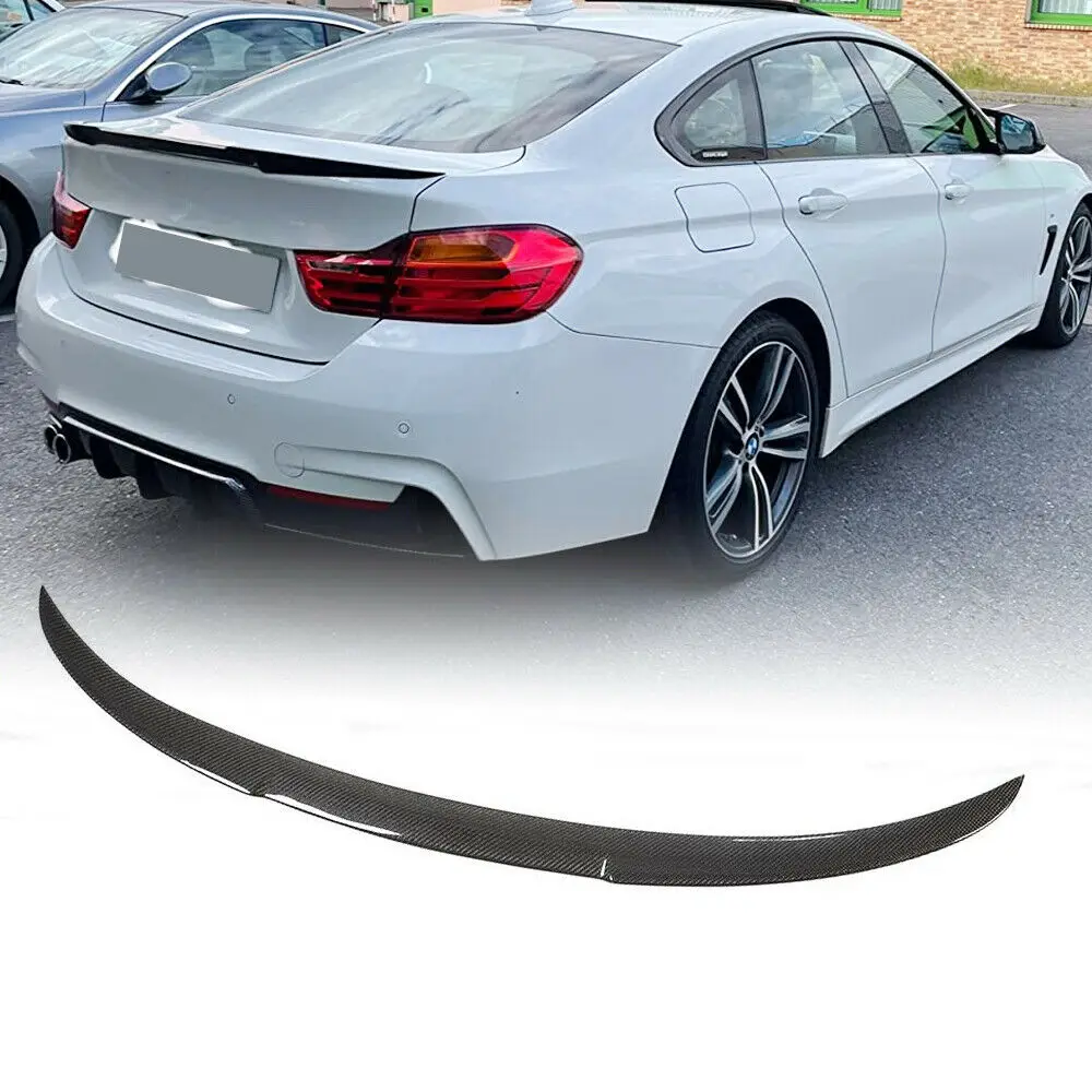 

ATV&UTVHigh Precision Upgrade for BMW 4 Series F36 Gran Coupe Carbon Fiber Rear Trunk Spoiler Wing Lip 2013 - 2019 4 Door