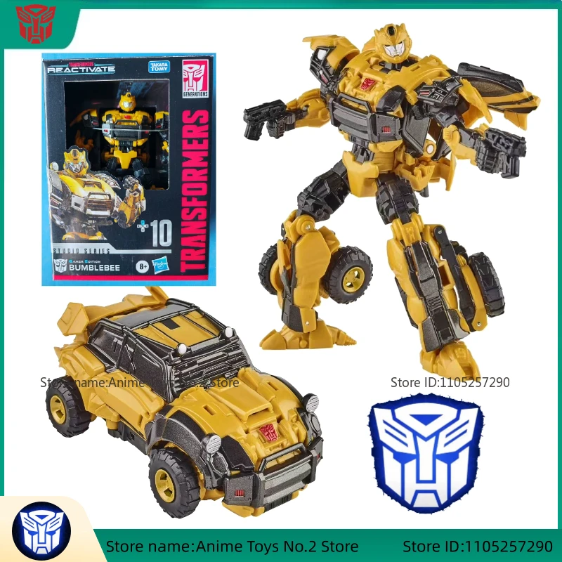 Transformerend speelgoedrobot Movie Studio-serie WFC10 Bumblebee Actiepop Verjaardagscadeau Model Collectible Originele doos Trendy cadeau