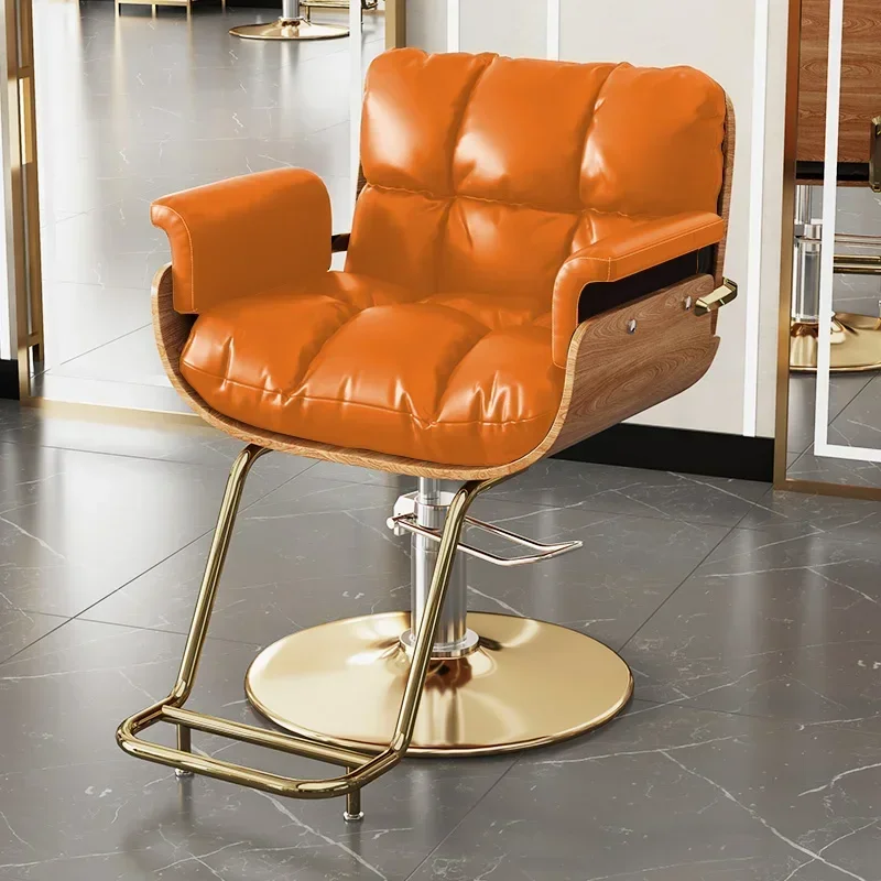 

Height Modern Barber Chair Modern Minimalist Rotating Charms Salon Chair Elegant Beauty Sillas De Barberia Barber Accessories