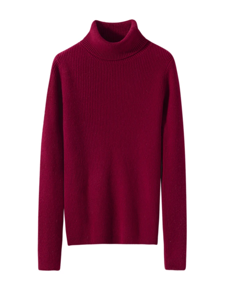 

Женская одежда, свитер из 100% кашемира, толстая водолазка, пуловер, однотонная сим-одежда, простой удобный кашемировый свитер, женский