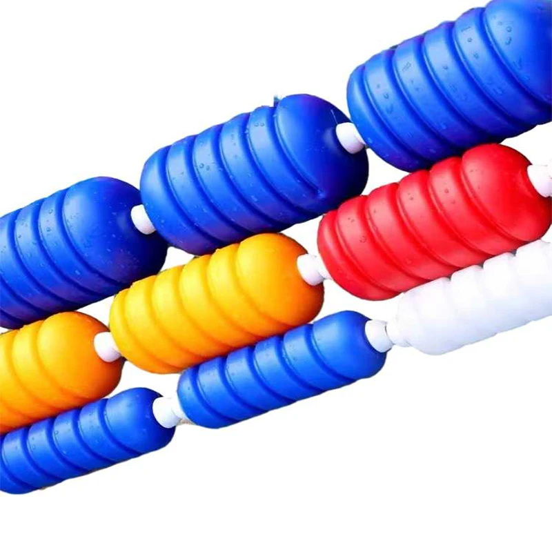 

Best-Selling High Quality PC Material Road Rope Anti-Wave Racing Lane Accessory for Swimming Poolpromote sales